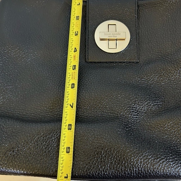 Kate Spade Town Road Elena Leather Shoulder Bag Chain Straps - Picture 11 of 12
